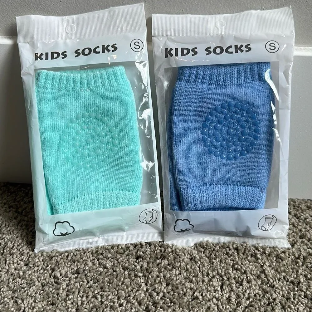 New Baby Kids Safety Knee Pads Multicolor Baby Knee Pads-NWOT